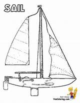 Coloring Pages Sailing Ship Boat Ships sketch template
