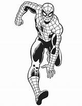 Coloring Spiderman Marvel Spider Man Comics Amazing Pages Colouring Kids Avengers Printable Drawing Print Book Color Info Getdrawings Searches Recent sketch template