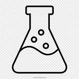 Erlenmeyer Flask Drawing Laboratory Chemistry Angle Coloring Book Pngegg Keywords Chemical sketch template