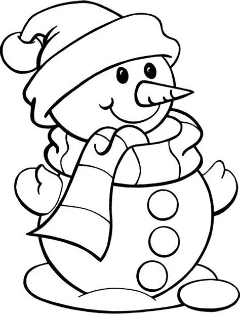cute snowman coloring pages  ideas  toddlers coloringfoldercom
