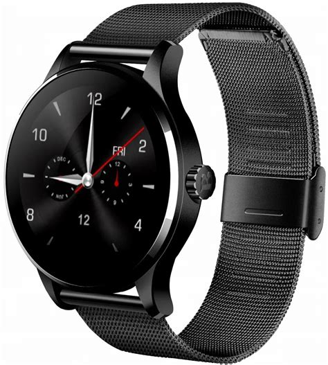 kuddly kh smart electronics smat  fashion smart  android leather strap smartwatch