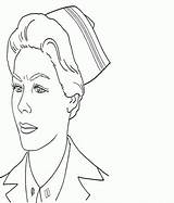 Coloring Pages Nurse Doctor Hat Ikids Printable Related sketch template