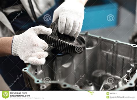 car gear box repair automotive repair workshop garage mechanic stock