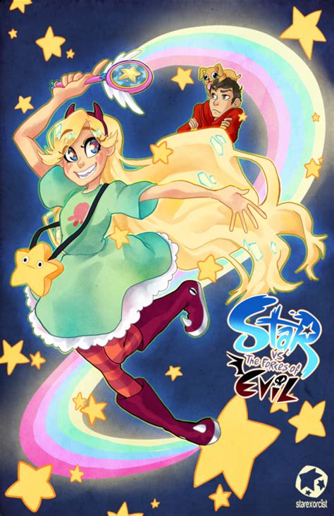 Star Vs The Forces Of Evil Star Butterfly And Marco Diaz Star Vs
