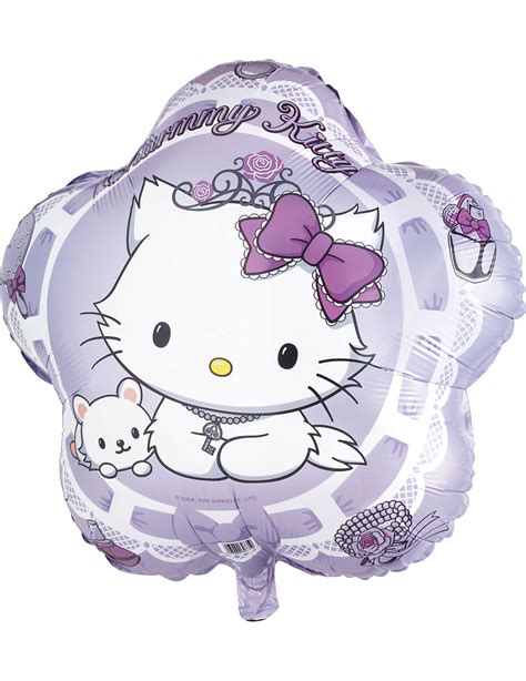 charmmy kitty silver balloon decorations  fancy dress costumes