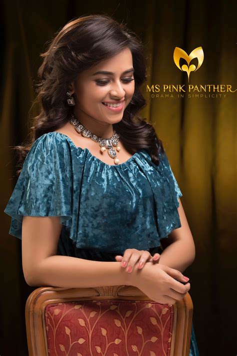 Actress Sri Divya Photoshoot For Ms Pink Panther Jewellery New Movie