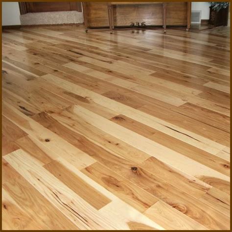 hickory  common grade unfinished solid hardwood flooring hardwood floor depot