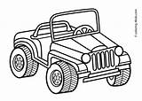 Jeep Coloring Pages Kids Printable Road Book Print Transportation Colouring Drawing Color Cars Toyota Template Land Preschool Truck Military Safari sketch template