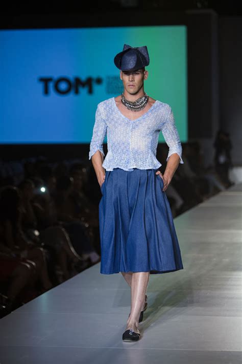 feminine collection hits mens fashion week runway