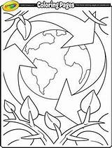 Earth Recycling Crayola Colorare Geografia Ambientale Educazione Recycle Ausmalbilder Meio Erde Sheets Attività Malvorlagen Kostenlos Educação Ambiental Estudo Didattiche Risorse sketch template