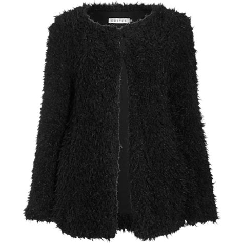teddy vest zwart costes fashion maglia