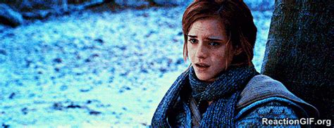hermione granger hermione cry harry potter sad a emma watson submission reaction