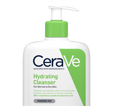 buy cerave hydrating  normal  dry skin ml  hyaluronic  essential ceramides