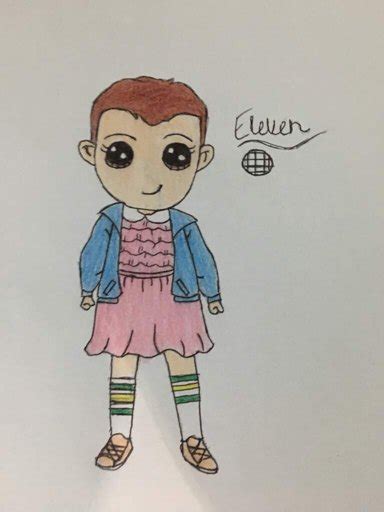 Eleven Art Drawing Credit To Draw So Cute “eleven