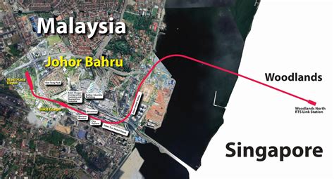singaporejohor bahru rapid transit system rts link land transport guru