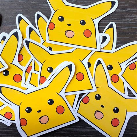 44 Stickers Surprised Pikachu Stickers Memes Png