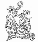 Coloring Dragon Pages Detailed Dragons Popular sketch template