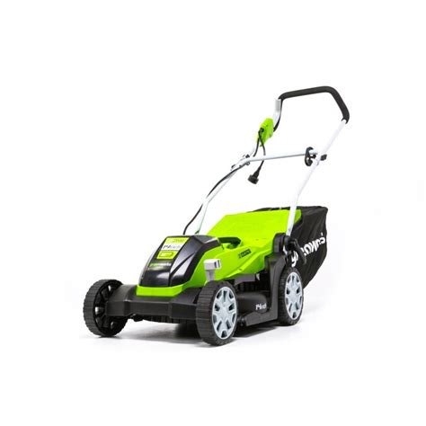 Greenworks 9 Amp 14 In Corded Electric Lawn Mower In The Corded