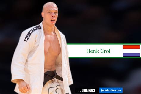 judoinside news knee injury prevents henk grol  participate  world championships