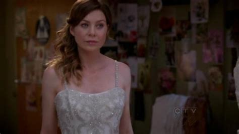Meredith And The Wedding Dresses Greys Anatomy Image