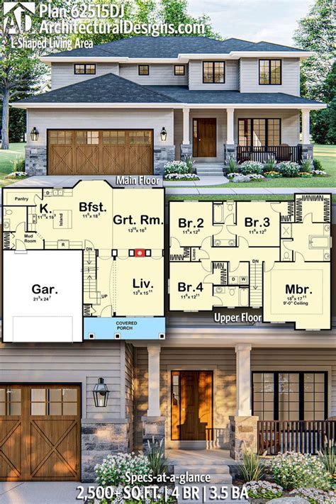 plan dj  shaped living area craftsman house plans house layouts  house plans