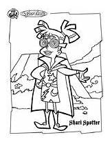 Shari Spotter Cyberchase Coloring Pages sketch template