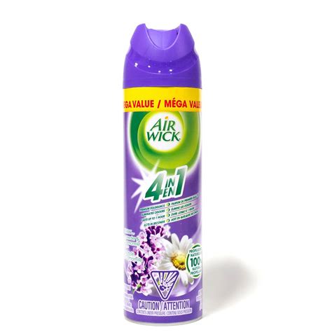 airwick air freshener aerosol spray lavender  chamomile mega