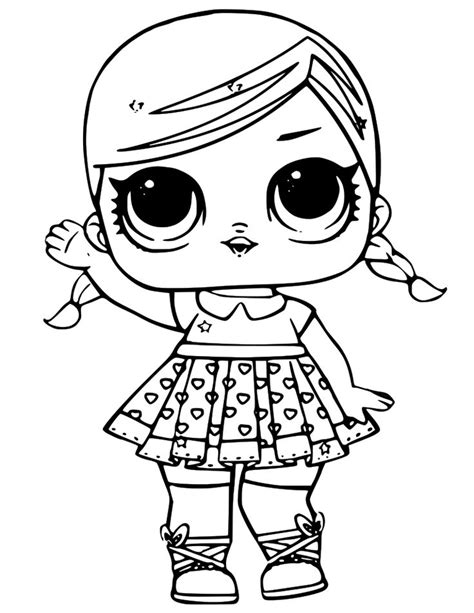 printable coloring pages cute coloring pages lol dolls valentine