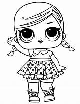 Lol Coloring Dolls Pages Cute Baby sketch template