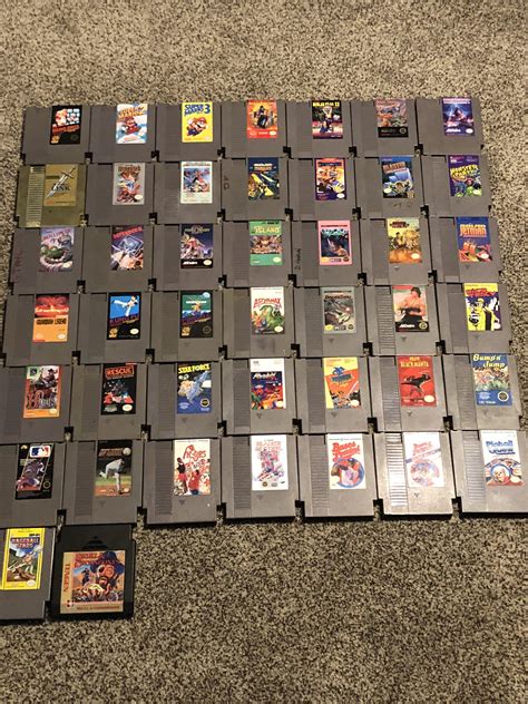 current nes collection rgamecollecting