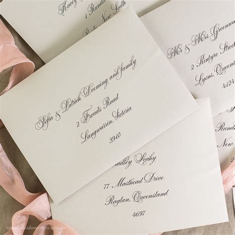 How To Address Your Wedding Invitations Our Guide To