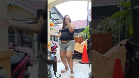 Tante Sexy Hamil 9 Bulan Lg Joged Youtube