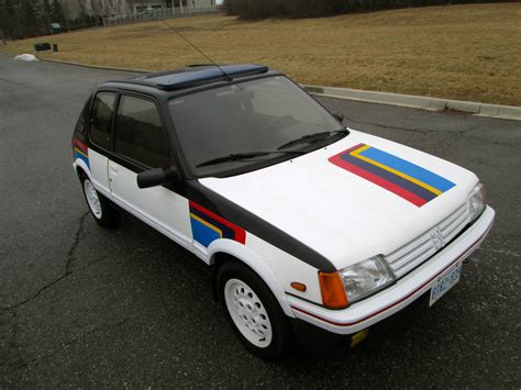 peugeot  gti  rally stripes  orig miles timecapsule norust usa legal classic