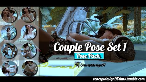 ts4 couple pose set 1 pose pack version by