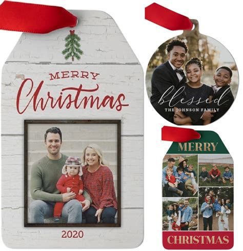 personalized metal christmas ornaments   shipped limited time