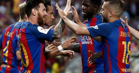 barcelona la liga fixtures  revealed  full opening game key  pre season