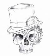 Steampunk Drawing Drawings Coloring Skull Simple Skrull Google Sketch Tattoo Pages Pencil Tattoos Gears Pesquisa Deviantart Br Para Paintingvalley Books sketch template