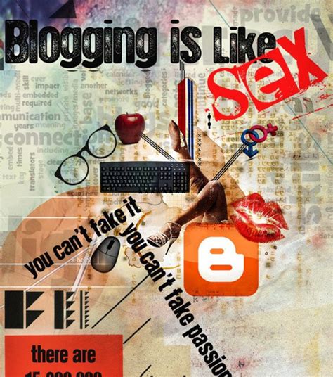 Blogging Is Like Sex Very Graphic Infographic Juandon Innovación Y