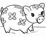 Bank Coloring Piggy Pages Cute Getcolorings Printable Color Print sketch template