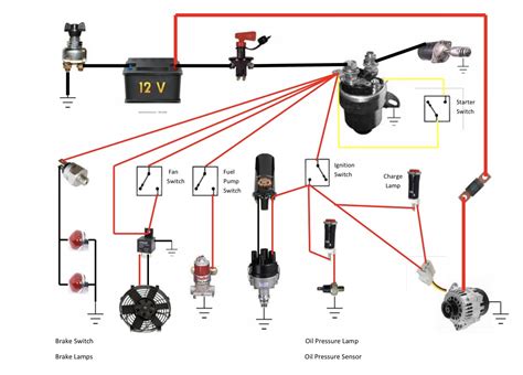 race car wiring diagram systems alternative