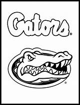 Gators Coloring Florida Pages Logo Football State Gator Drawing Silhouette Printable University Chomp Mascot Alligator Sheets Uf Fla Seminoles College sketch template