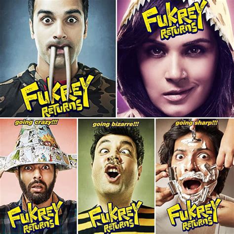 Fukrey Returns Character Posters Meet The Gang Of Pulkit Samrat Varun