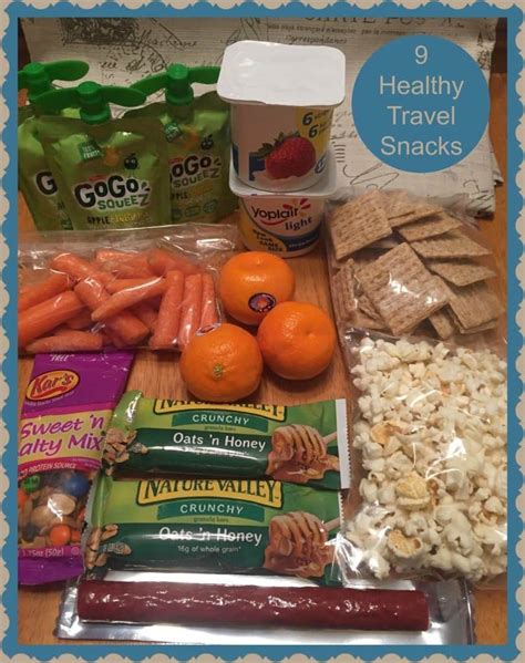 9 Healthy And Easy Travel Snacks Mommy Travels