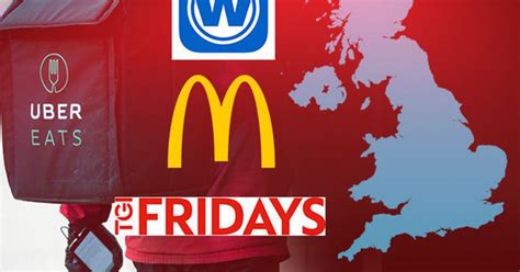 mcdonald s wetherspoons uber deliveroo and tgi fridays workers on