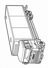 Coloriages Stampare Frigorifique Colorear Camions Camiones Hugolescargot Disegno Chantier Ouverte Bache Bâche Gros Jet Pianetabambini Transport sketch template