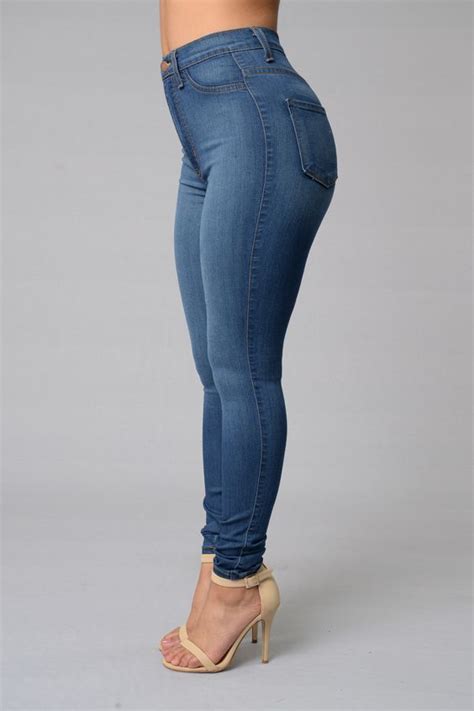 classic high waist skinny jeans medium blue hourglass figure classic and hourglass