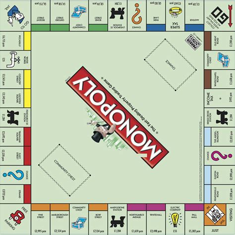 original monopoly board wwwpixsharkcom images galleries   bite