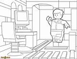 Emmet Coloringhome Ghostbusters Ausmalbilder Ninjago Kleurplaat Riddler Brickshow sketch template