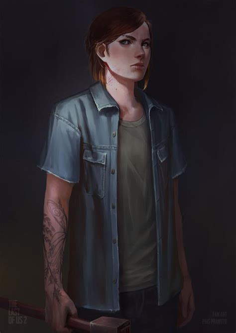 Ellie The Last Of Us 2 Fan Art By Telaga On Deviantart