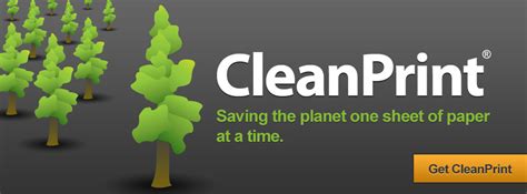 cleanprint saves trees  life easier josh benson